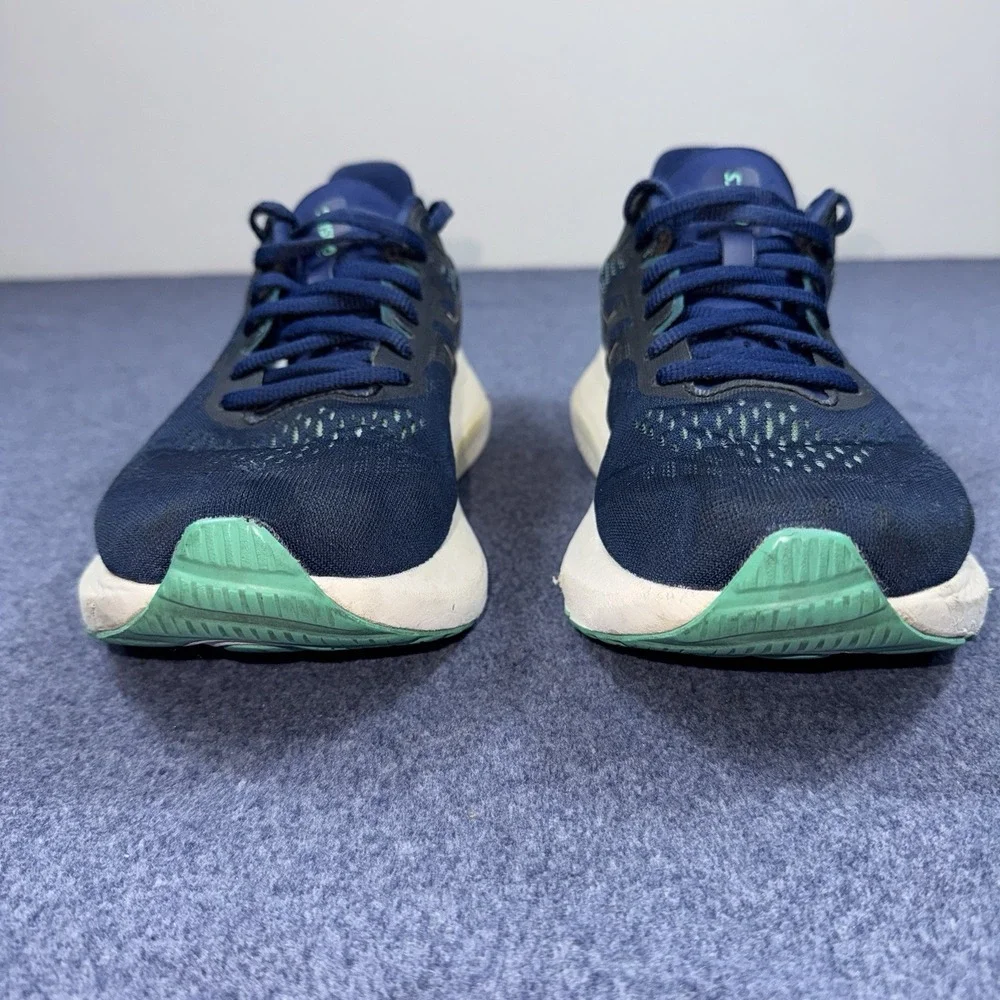 Asics GT 2000 12 Blue Expanse Champagne Running Shoes 1012B506-401 Womens 9.5